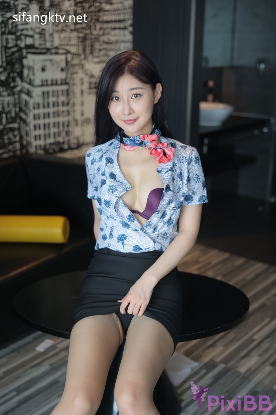 XR Uncensored Gu Chuchu Maily R18 XIUREN model New goddess Multiple sets of uniforms are full temptation PixiBB.COM 1830