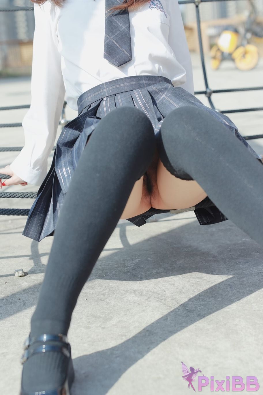 OtherXXX MadX Cin Contrast white tiger loli Outdoor exposure training benefits PixiBB.COM 173