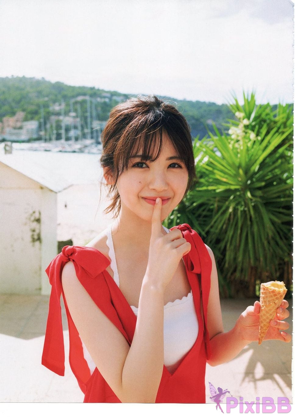 Japanese Idol Nagi Inoue Kazu Tsutsui Ayame 1st Photo Book The gap in emotions PixiBB.COM 054