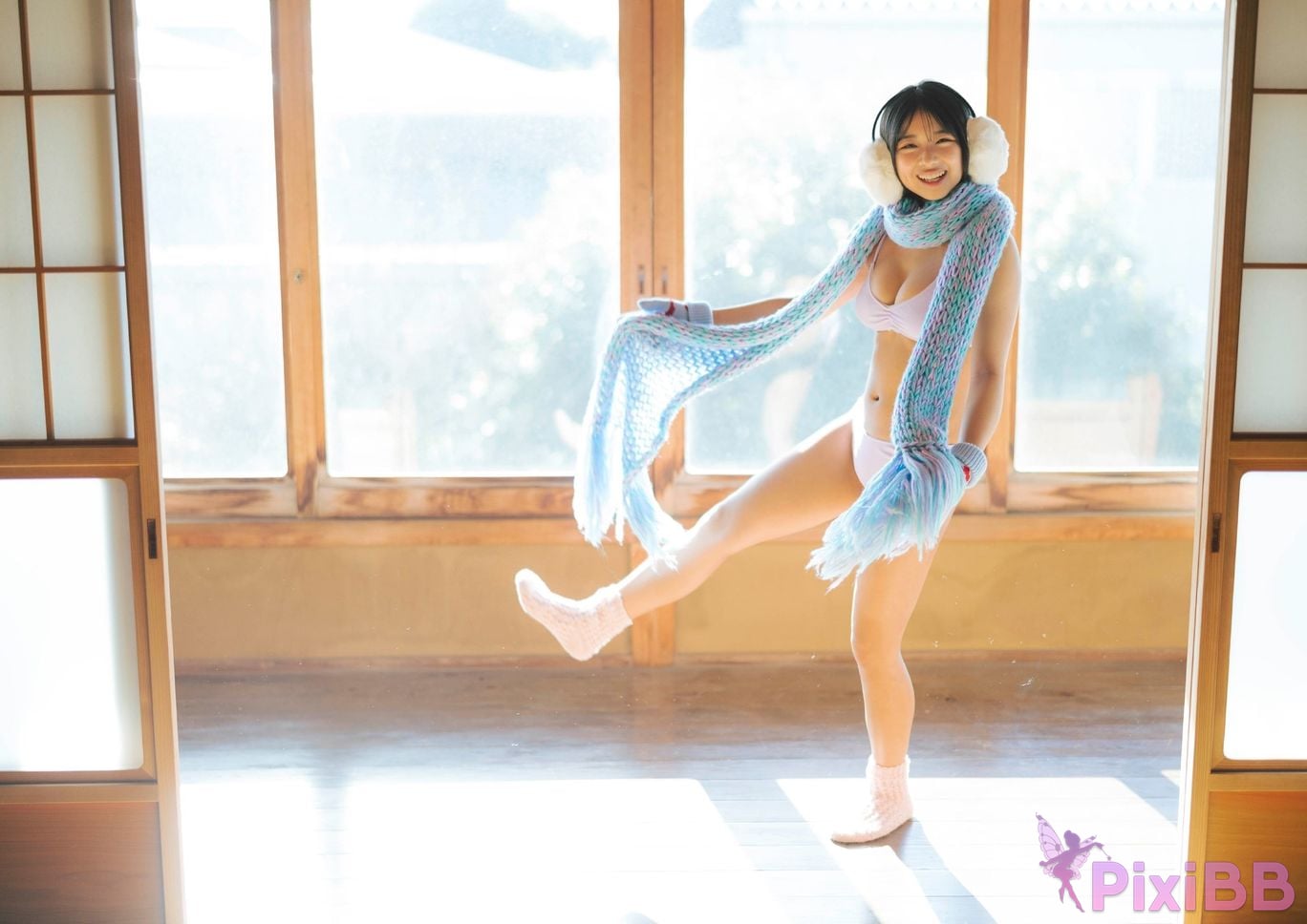 Japanese Idol Miku Kuwajima Kuwashima Sea and Sky Never Ending Summer Time STRiKE DIGITAL PHOTOBOOK 049 PixiBB.COM 002