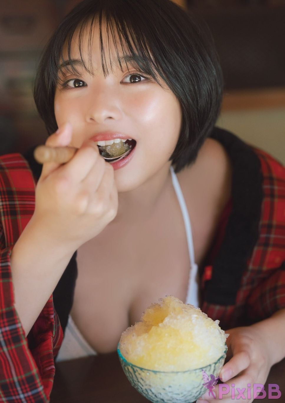 Japanese Idol Miku Kuwajima Kuwashima Sea and Sky Never Ending Summer Time STRiKE DIGITAL PHOTOBOOK 049 PixiBB.COM 023