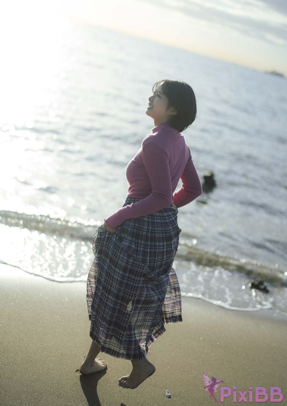 Japanese Idol Miku Kuwajima Kuwashima Sea and Sky Never Ending Summer Time STRiKE DIGITAL PHOTOBOOK 049 PixiBB.COM 060