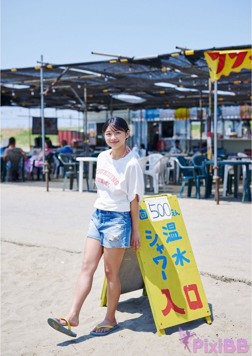 Japanese Idol Miku Kuwajima Kuwashima Sea and Sky last summer bikini DOLCE digital photo book PixiBB.COM 044