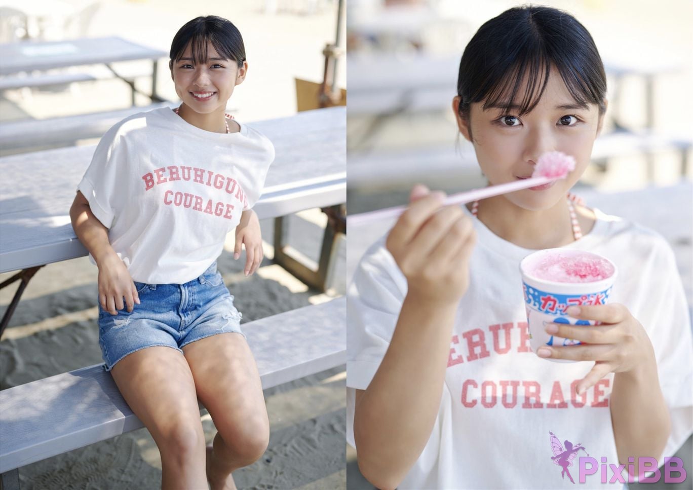 Japanese Idol Miku Kuwajima Kaiku Dolce Photobook Last Summer Bikini PixiBB.COM 019