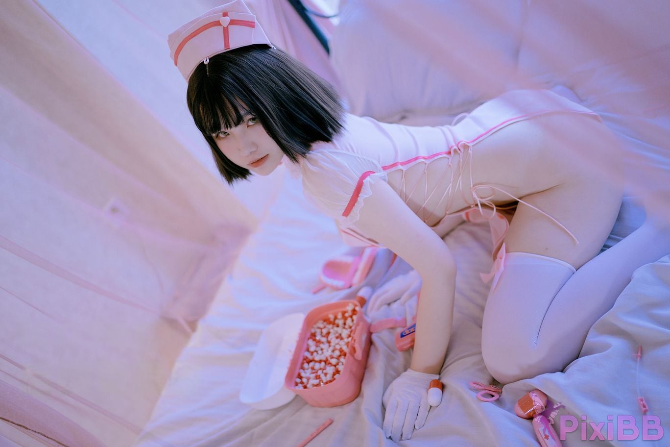 Coser a ban jintian hen kaixin PixiBB.COM 003