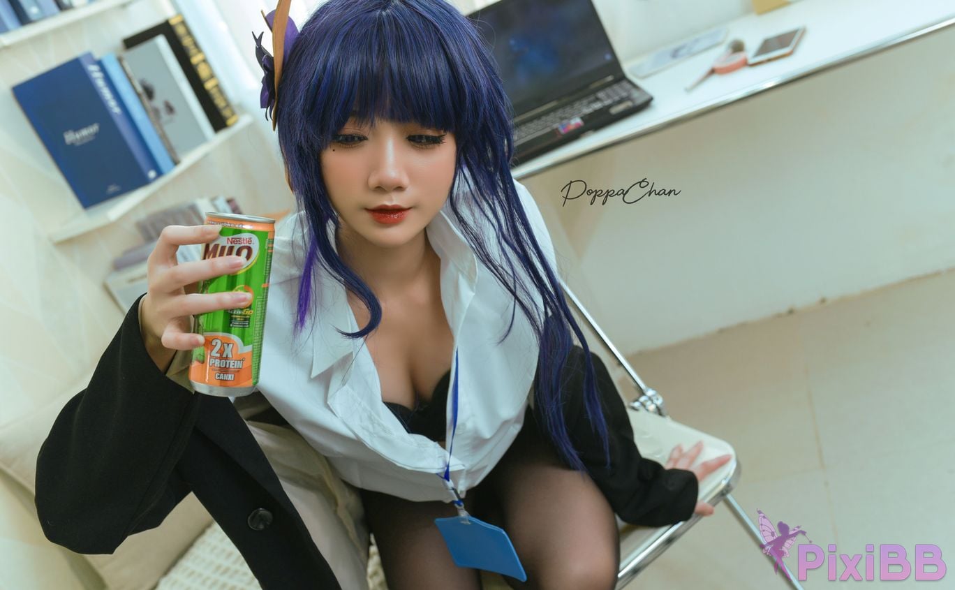 Coser PoppaChan Raiden Shogun Officer PixiBB.COM 020