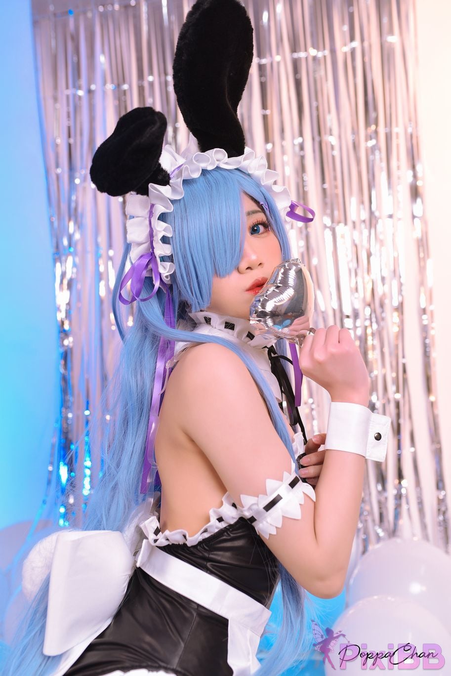 Coser PoppaChan Rem Bunny Re Zero PixiBB.COM 008