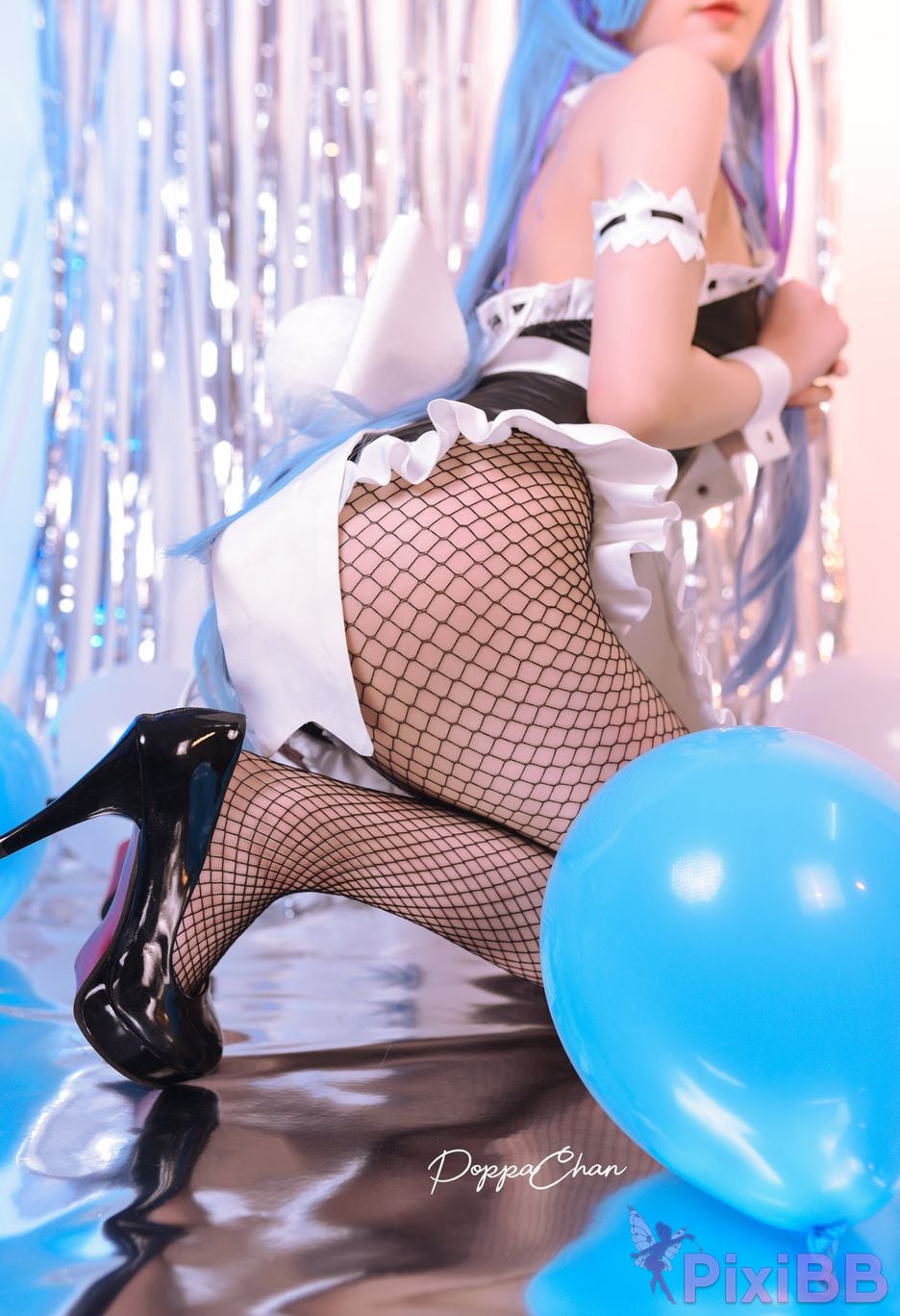 Coser PoppaChan Rem Bunny Re Zero PixiBB.COM 024
