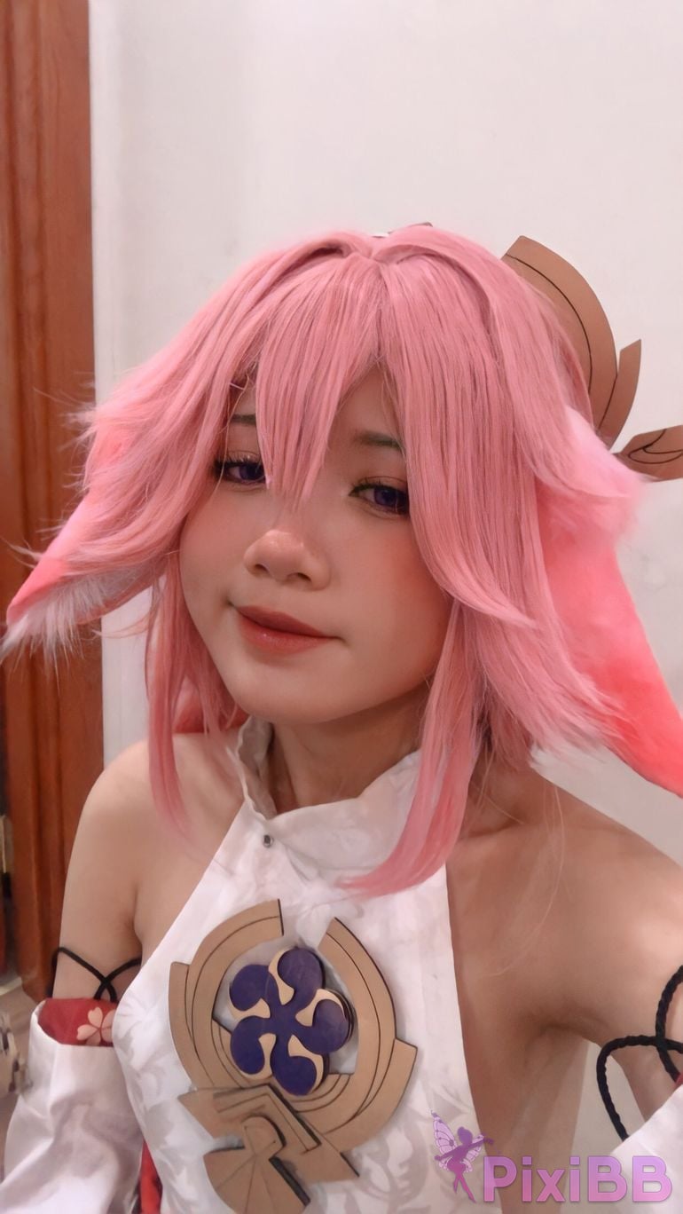 Coser PoppaChan Yae Miko Genshin Impact PixiBB.COM 038