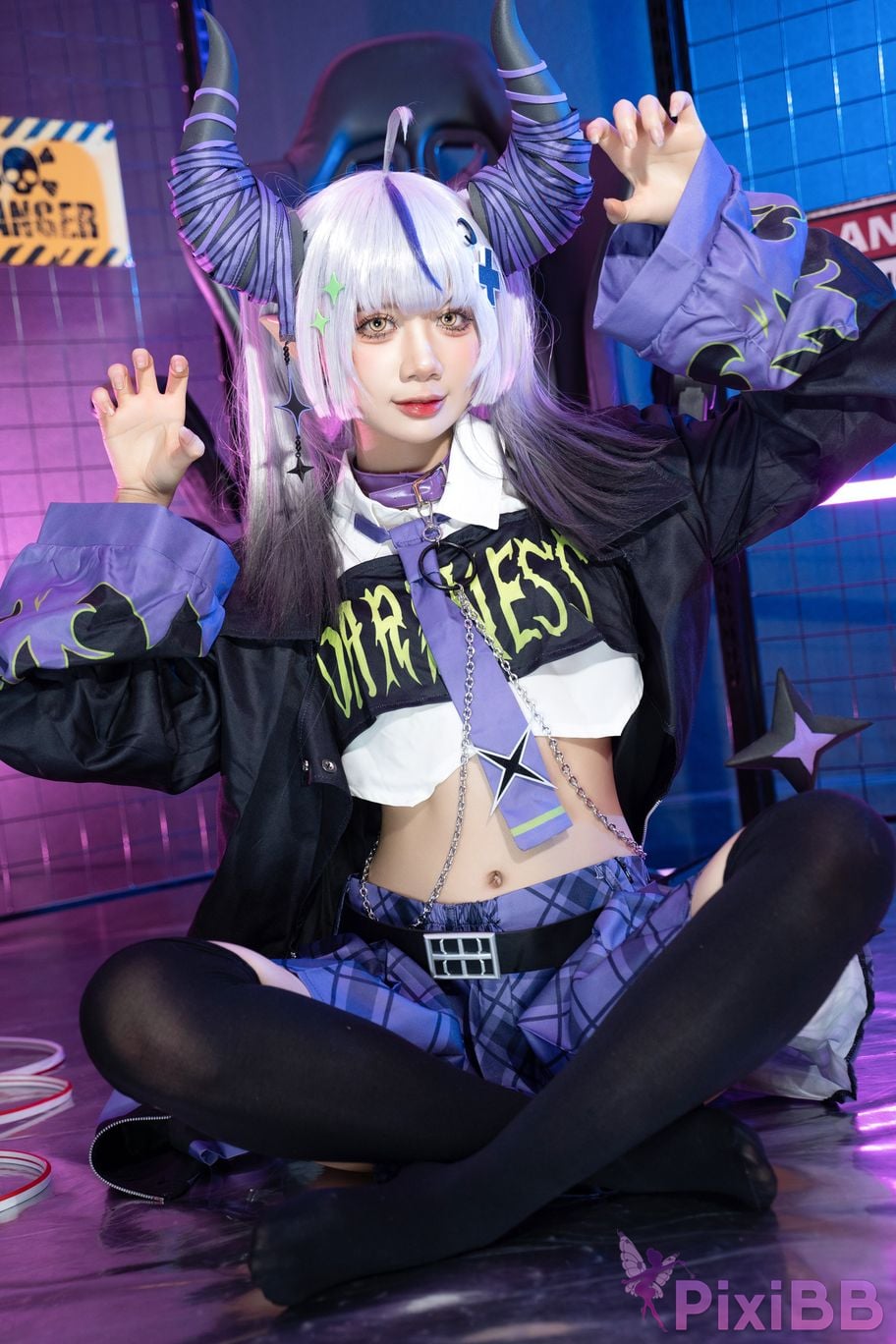 Cosplayer PoppaChan Laplus Darkness Hololive PixiBB.COM 002