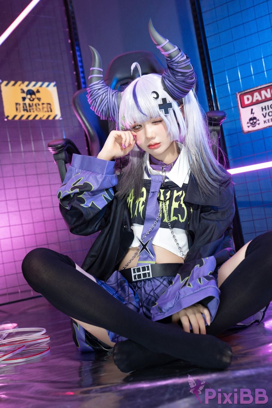 Cosplayer PoppaChan Laplus Darkness Hololive PixiBB.COM 009
