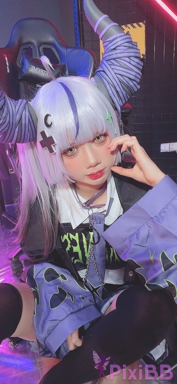 Cosplayer PoppaChan Laplus Darkness Hololive PixiBB.COM 071