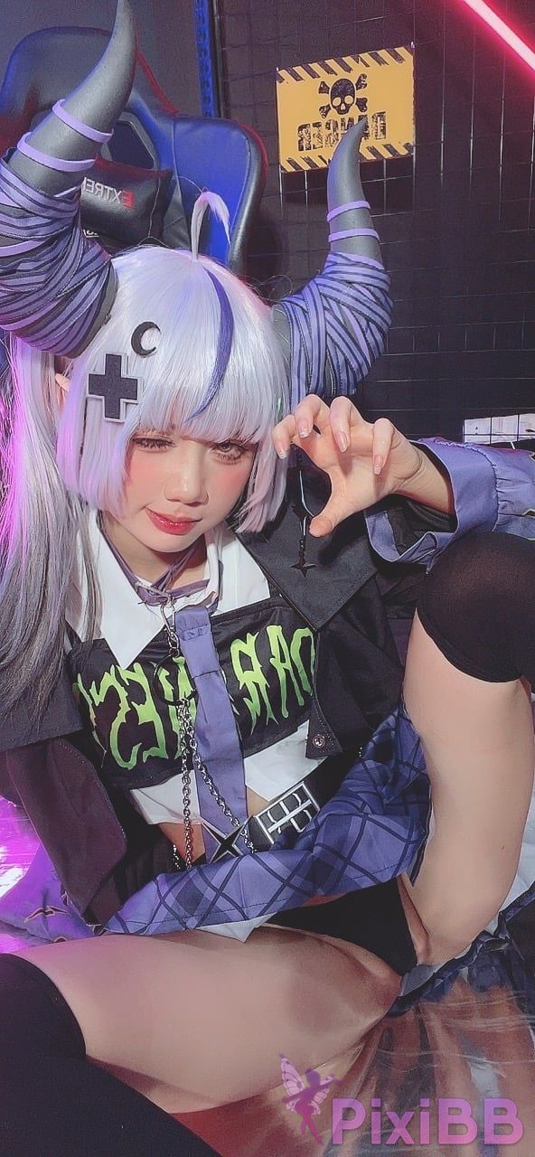 Cosplayer PoppaChan Laplus Darkness Hololive PixiBB.COM 083