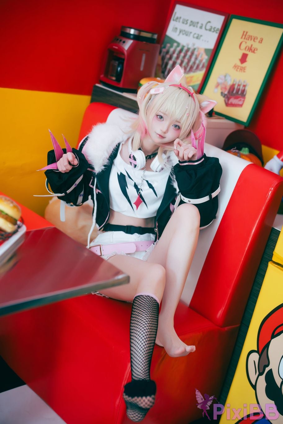 Cosplayer Irisuare Airi Mococo PixiBB.COM 003