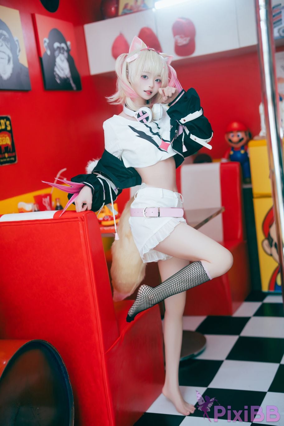 Cosplayer Irisuare Airi Mococo PixiBB.COM 006