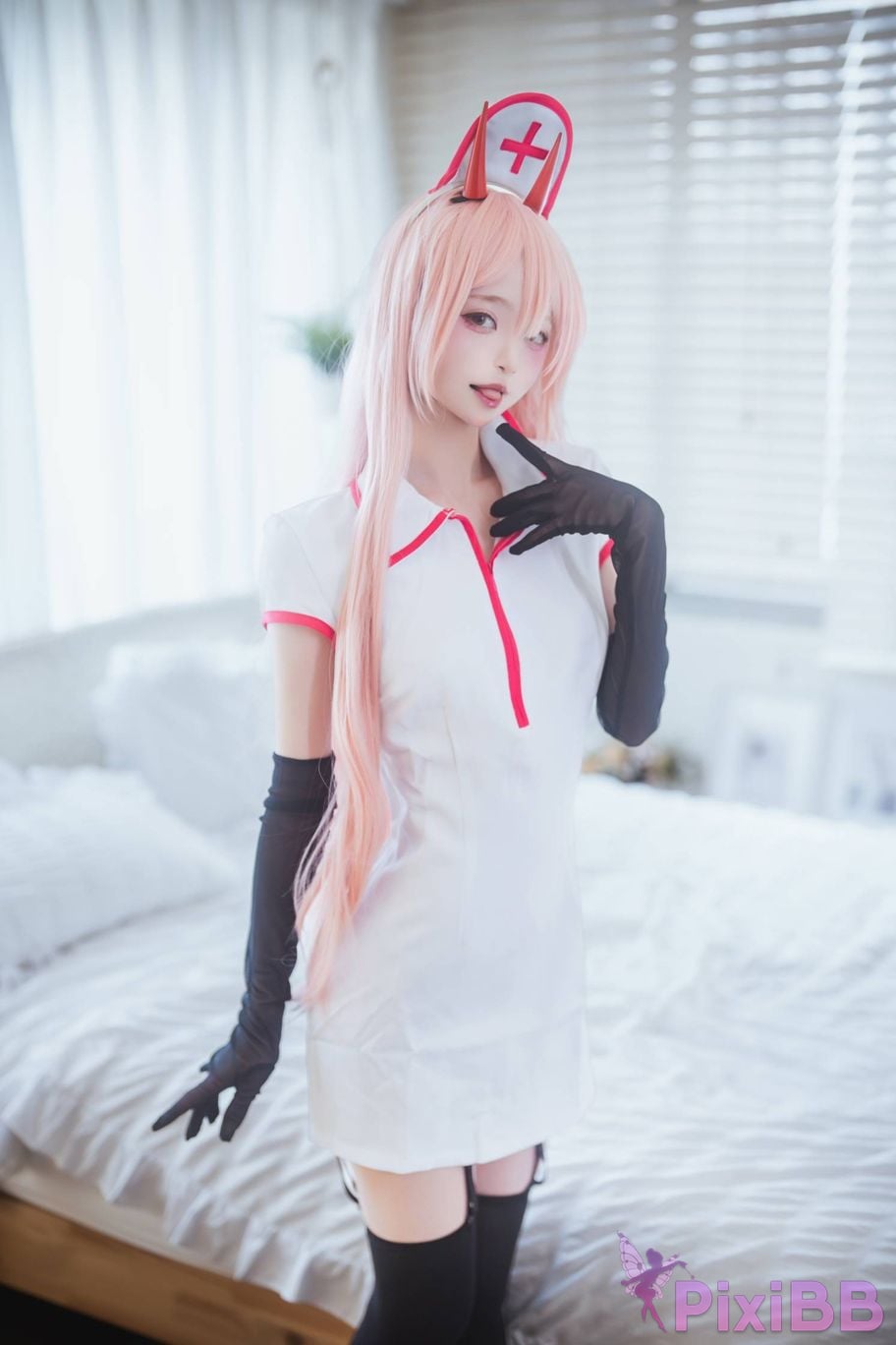 Cosplayer Irisuare Airi chain saw man Pava PixiBB.COM 013