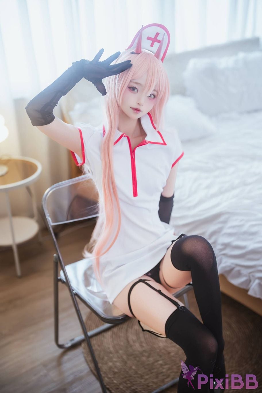 Cosplayer Irisuare Airi chain saw man Pava PixiBB.COM 031