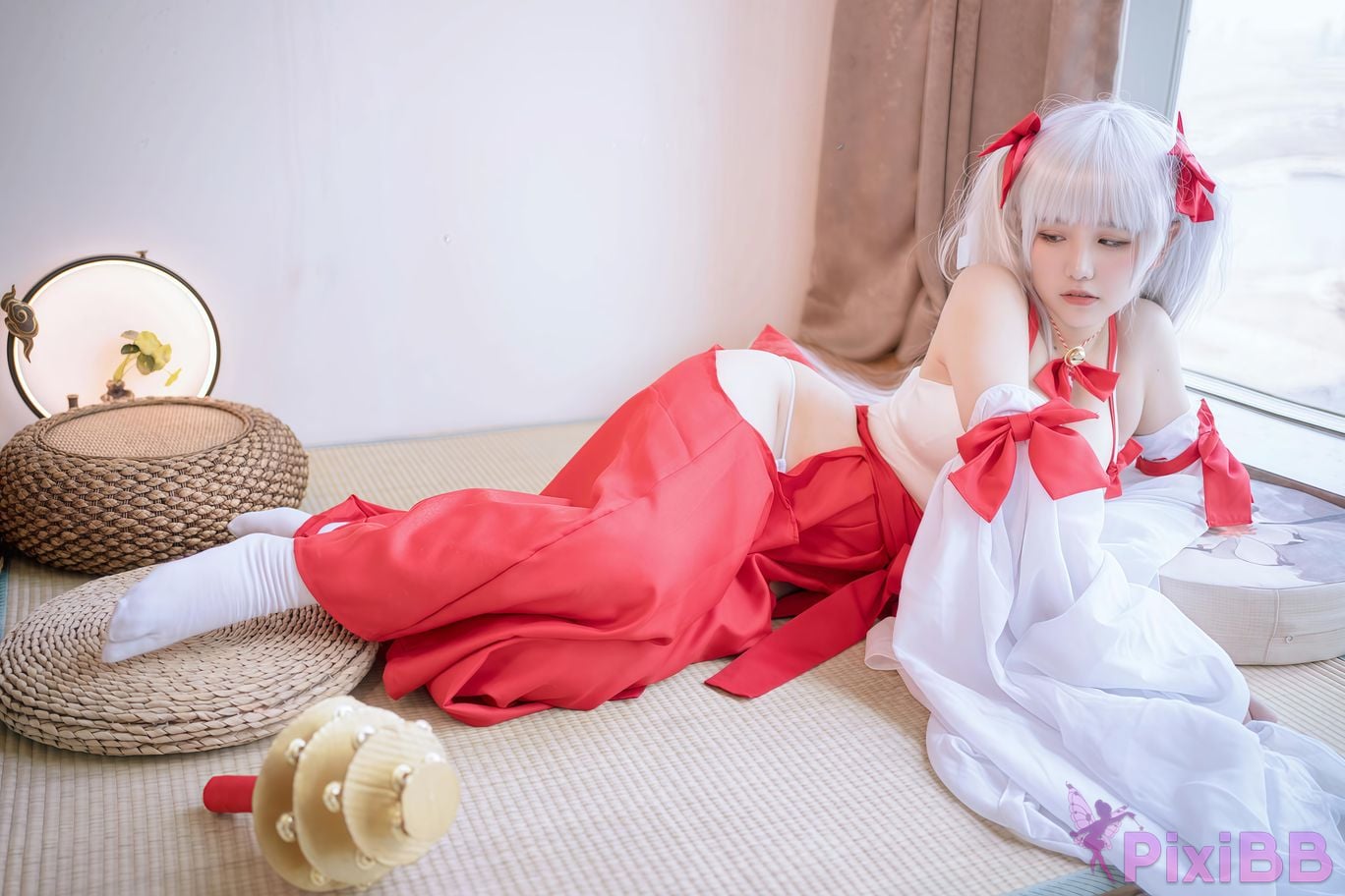 Cosplayer Ah Ban is very happy today Awesome witch PixiBB.COM 003