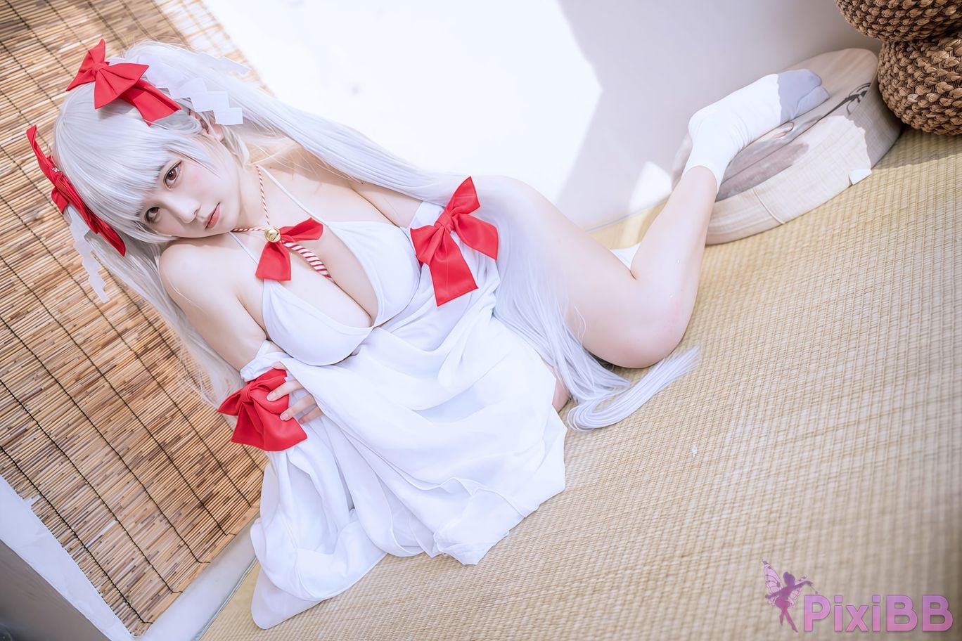 Cosplayer Ah Ban is very happy today Awesome witch PixiBB.COM 025