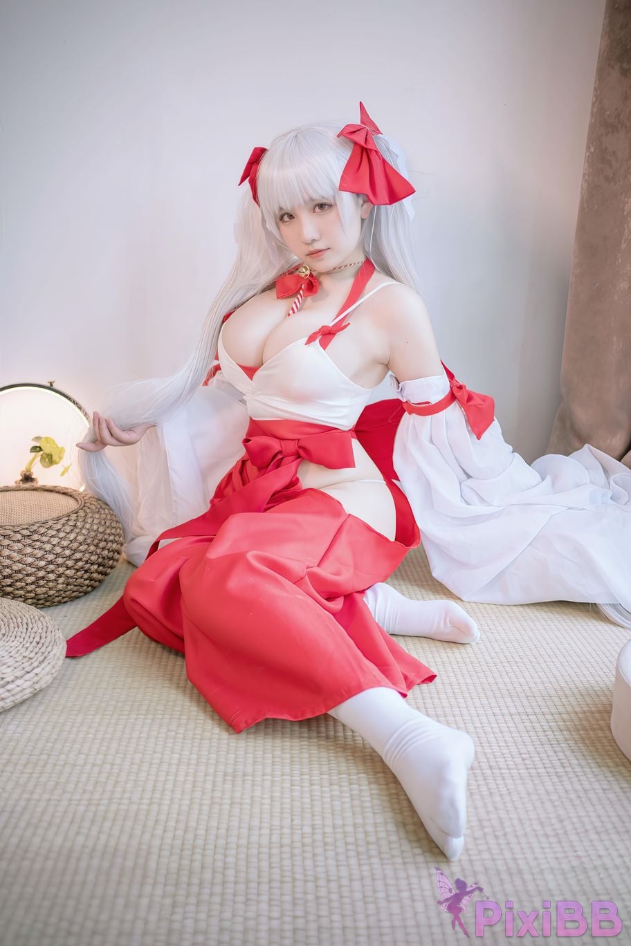 Cosplayer Ah Ban is very happy today Awesome witch PixiBB.COM 037