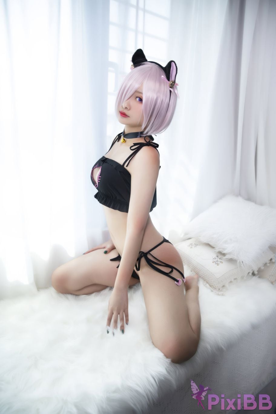 Cosplayer Luo Li LoLiSAMA FGO Matthew cat PixiBB.COM 005