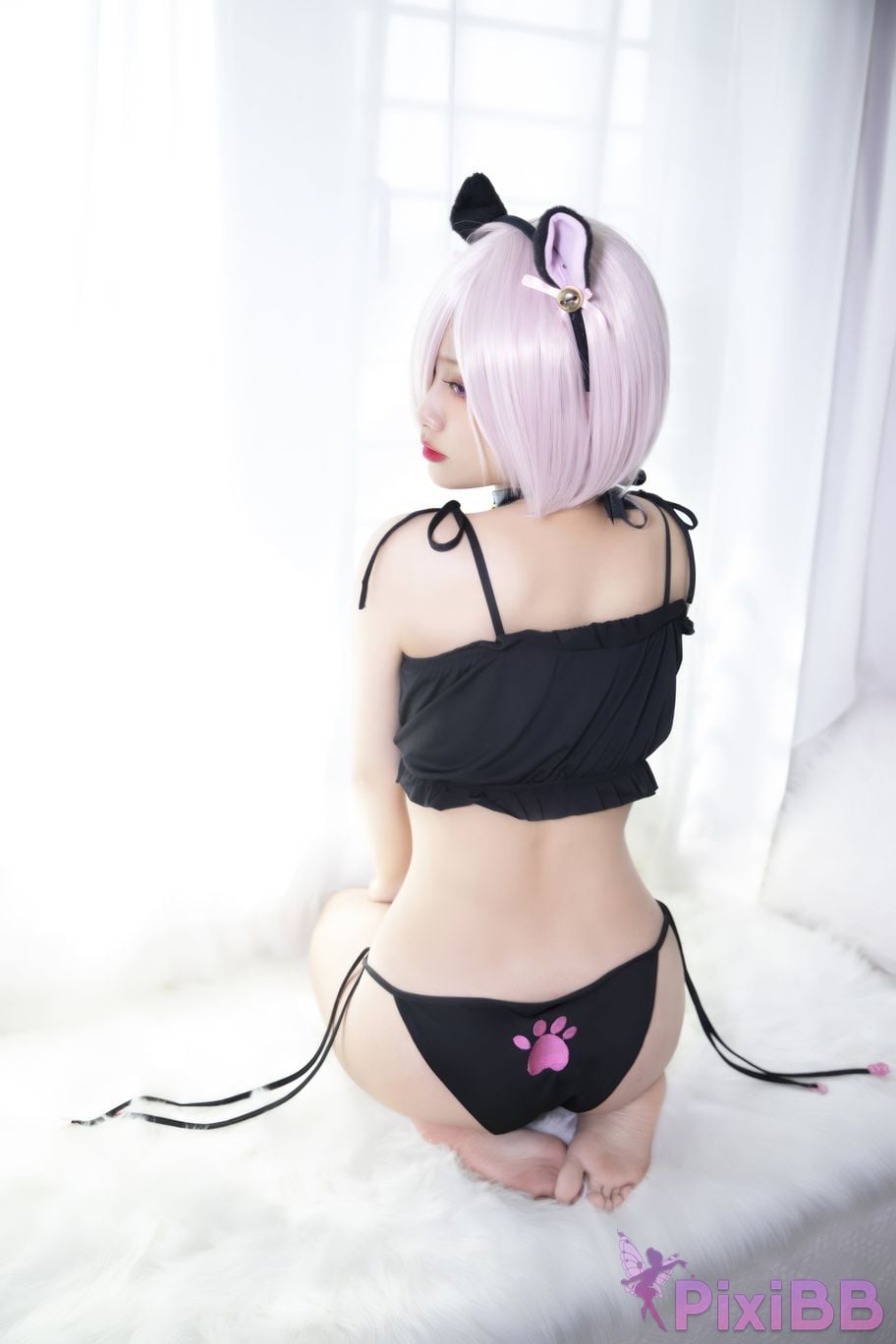Cosplayer Luo Li LoLiSAMA FGO Matthew cat PixiBB.COM 014