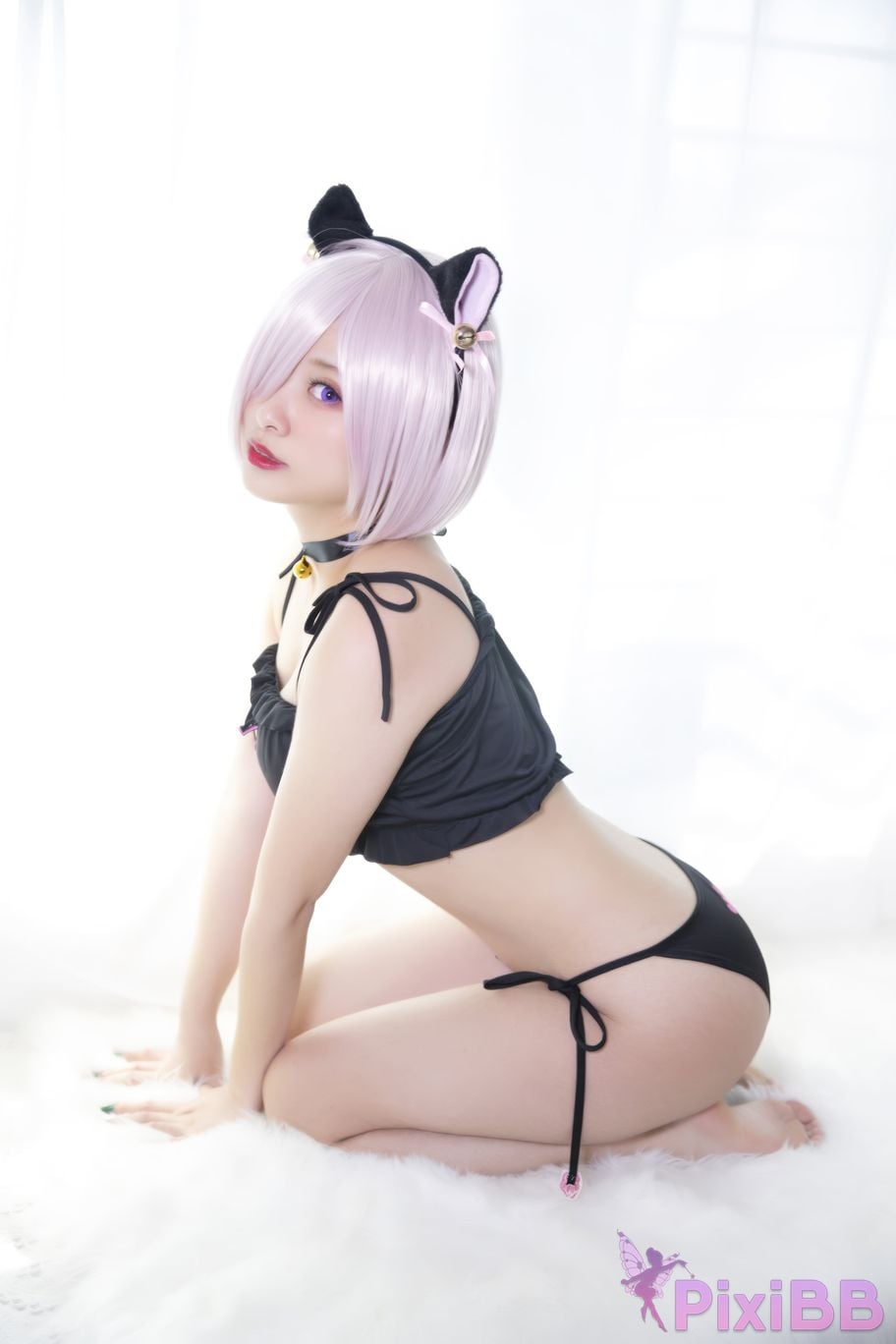 Cosplayer Luo Li LoLiSAMA FGO Matthew cat PixiBB.COM 015