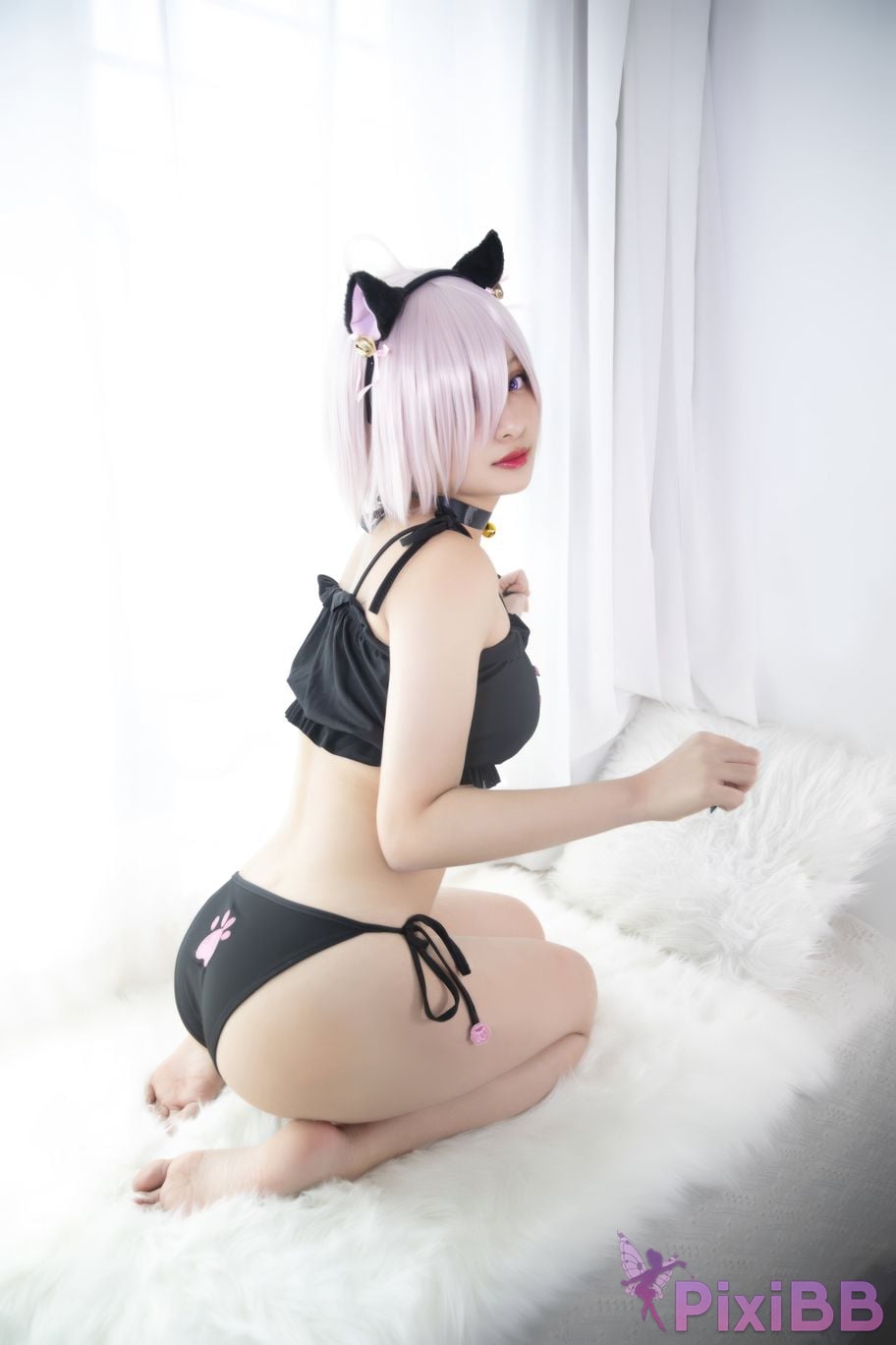 Cosplayer Luo Li LoLiSAMA FGO Matthew cat PixiBB.COM 021