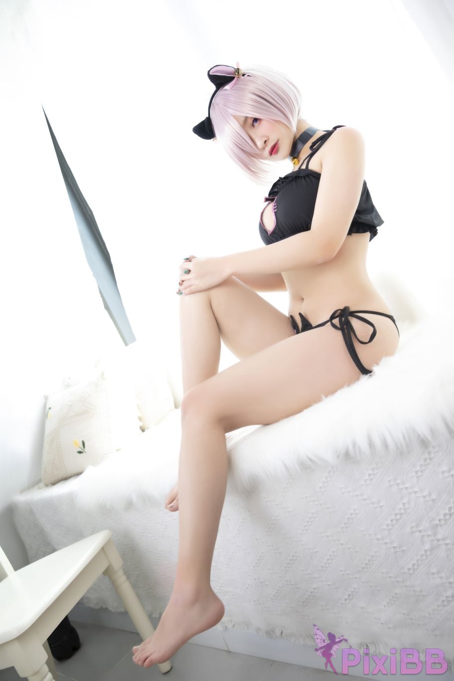Cosplayer Luo Li LoLiSAMA FGO Matthew cat PixiBB.COM 022