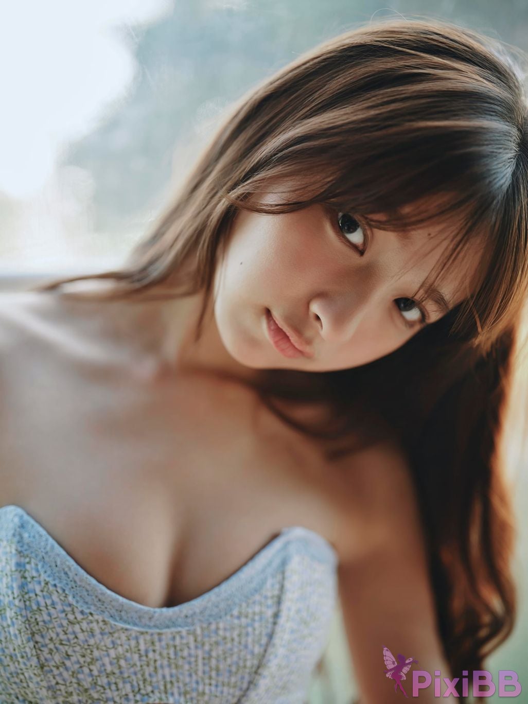 Japanese Idol Runa Ichinose DMM Limited edition new wind Young Champion Digigra PixiBB.COM 004