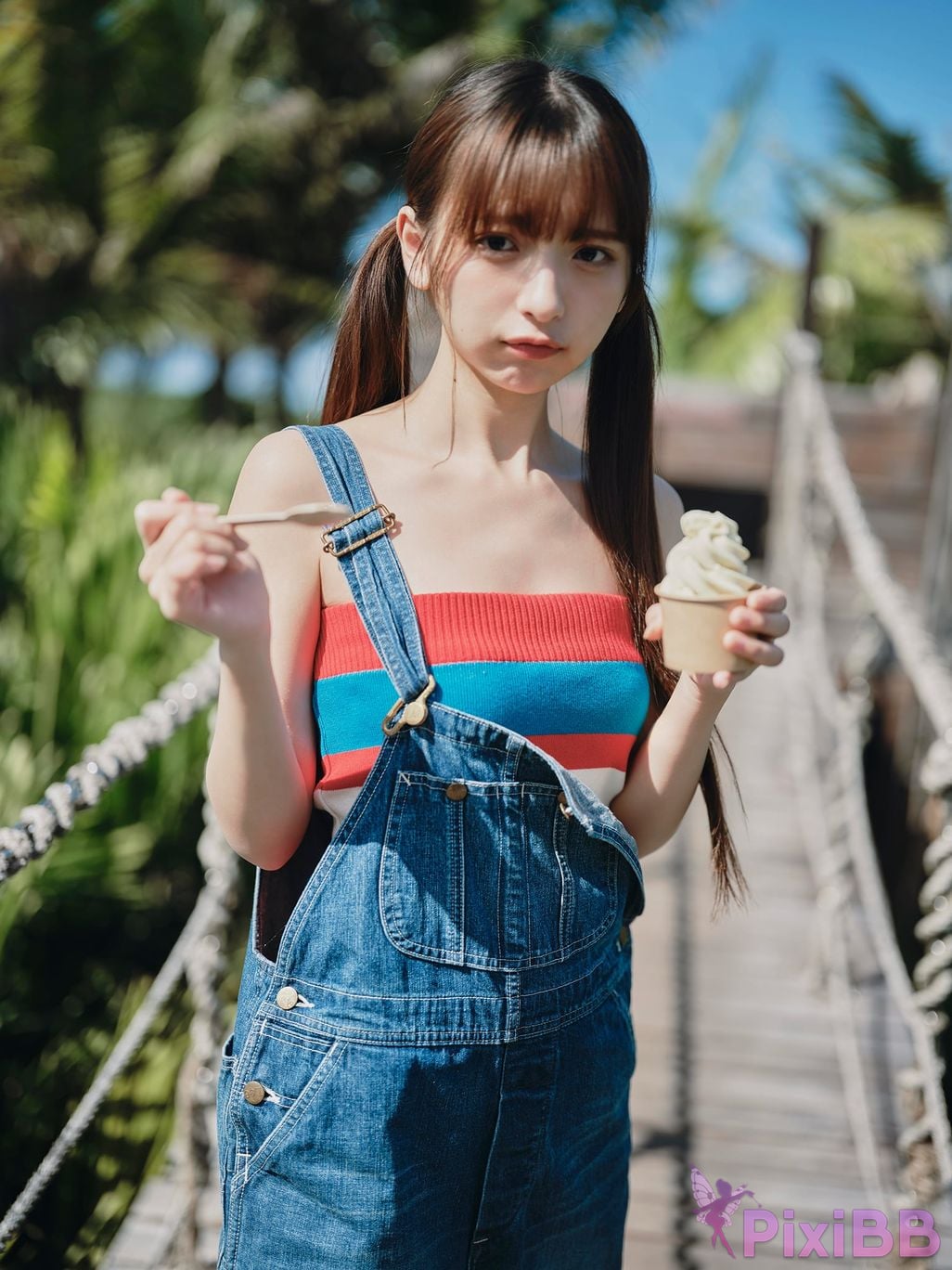 Japanese Idol Runa Ichinose DMM Limited edition new wind Young Champion Digigra PixiBB.COM 007
