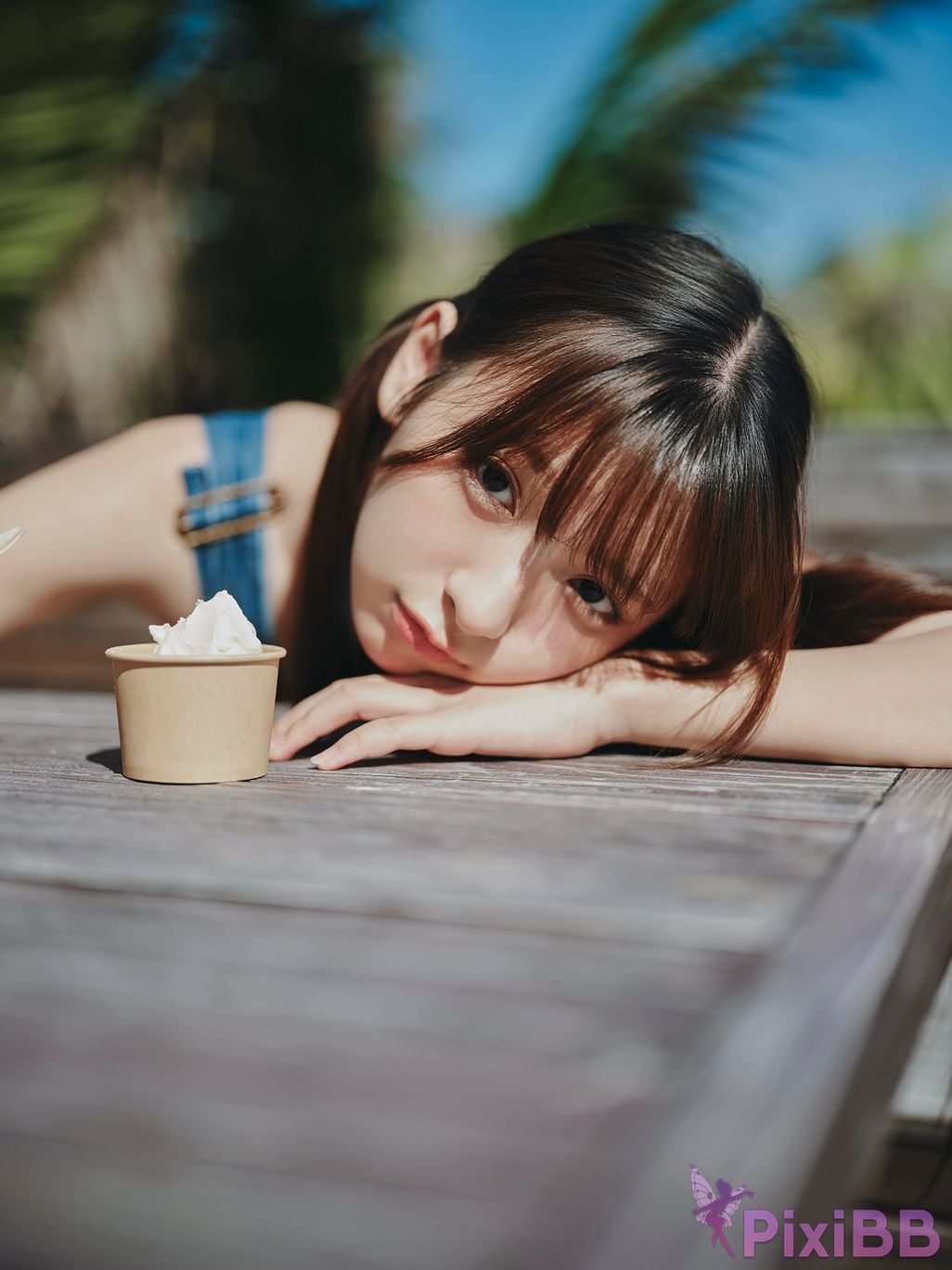 Japanese Idol Runa Ichinose DMM Limited edition new wind Young Champion Digigra PixiBB.COM 008