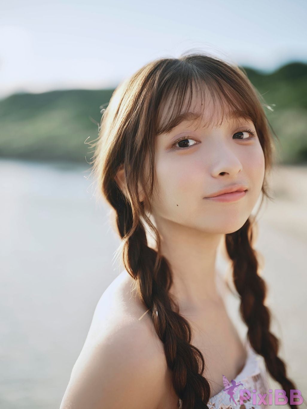 Japanese Idol Runa Ichinose DMM Limited edition new wind Young Champion Digigra PixiBB.COM 045