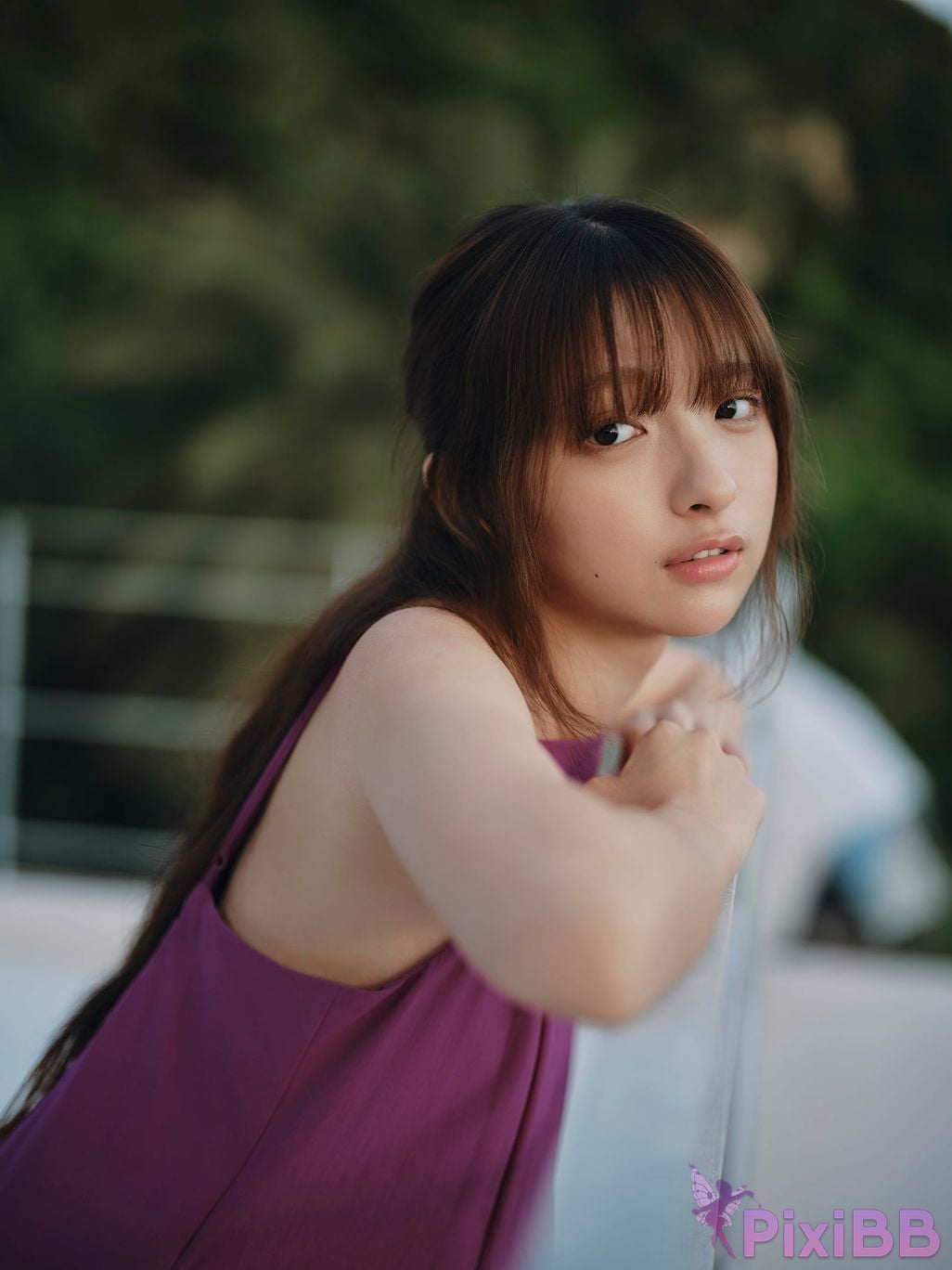 Japanese Idol Runa Ichinose DMM Limited edition new wind Young Champion Digigra PixiBB.COM 077