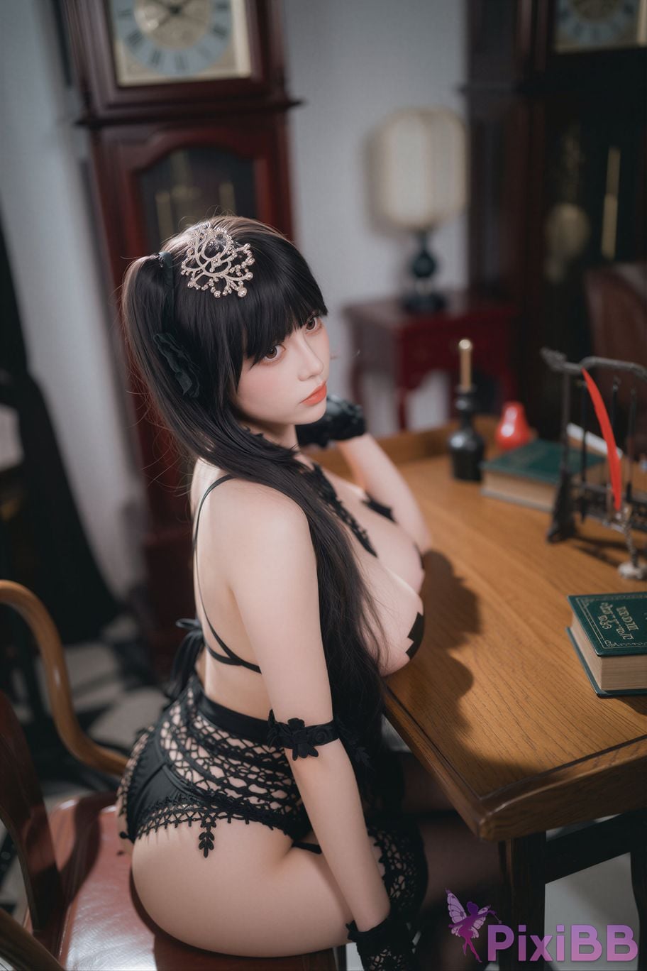 AI Enhanced DJAWA Photo DDiDDi Azur Lane ROC Chen Hai Vestibule of Wonders PixiBB.COM 010