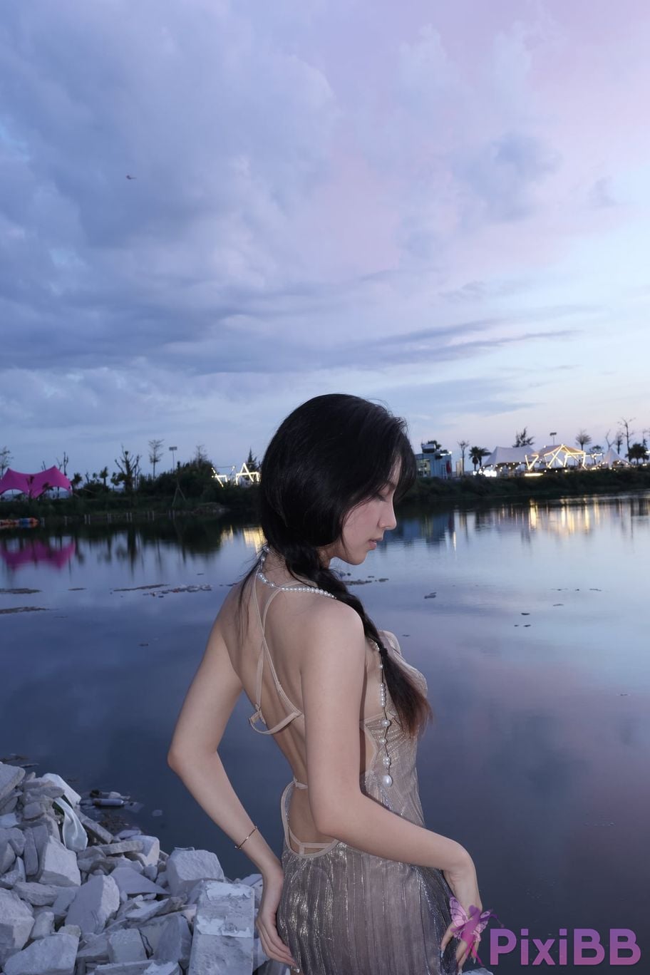 OtherXXX Ancheng1121 Top white tiger loli selfie Writing and shooting benefits Pure version of private photos PixiBB.COM 023