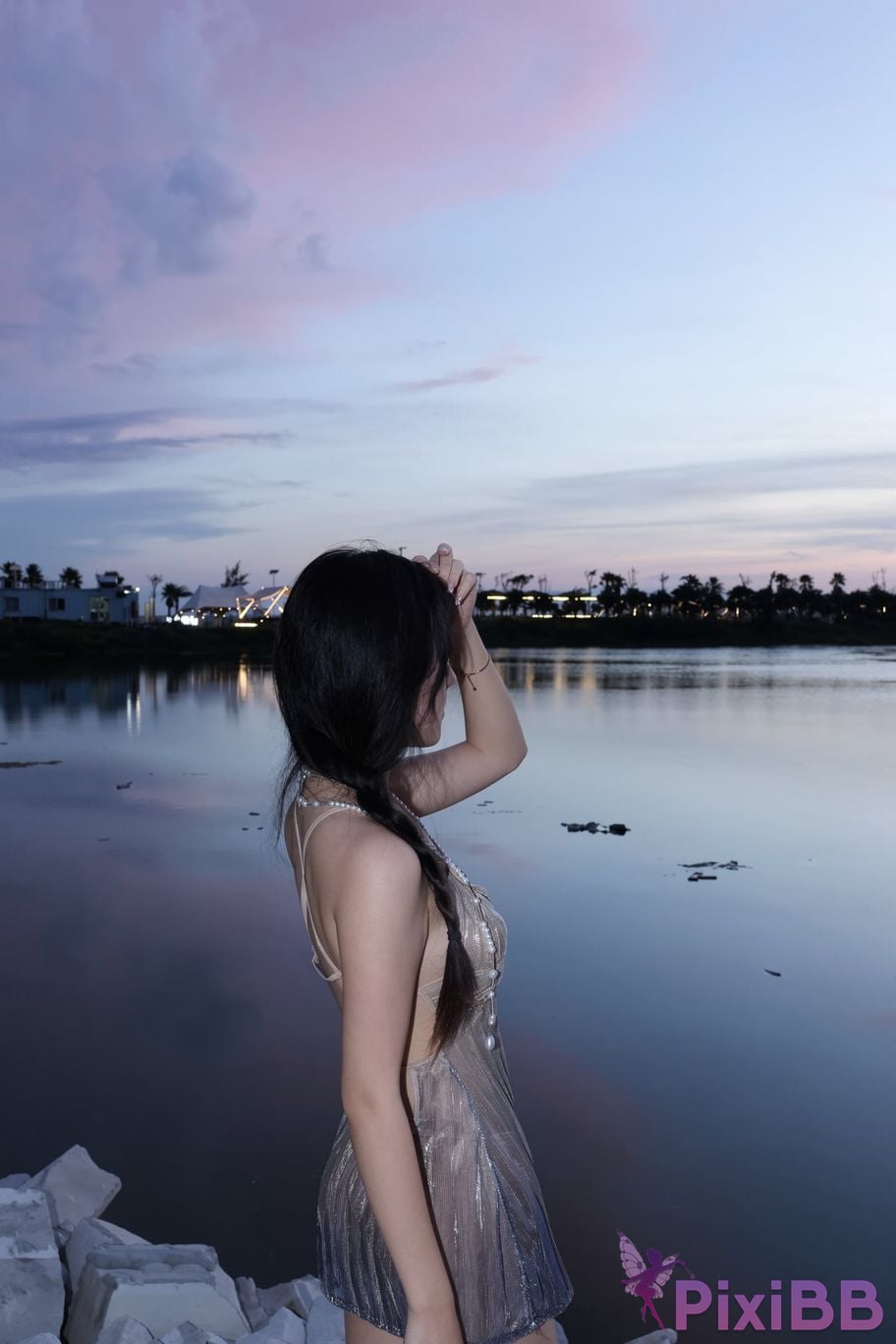 OtherXXX Ancheng1121 Top white tiger loli selfie Writing and shooting benefits Pure version of private photos PixiBB.COM 026