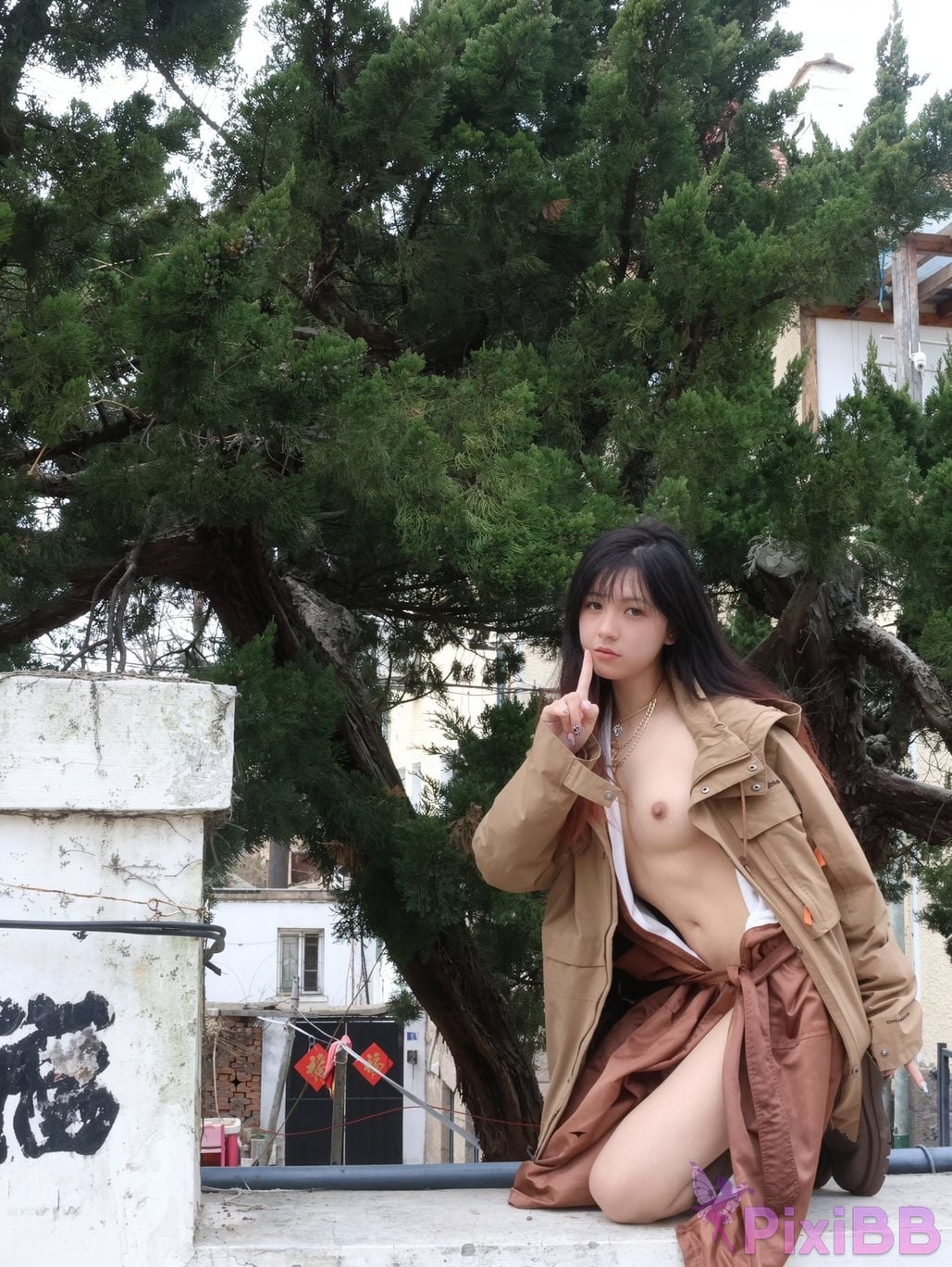 OtherXXX Ancheng1121 Top white tiger loli selfie Writing and shooting benefits Pure version of private photos PixiBB.COM 030