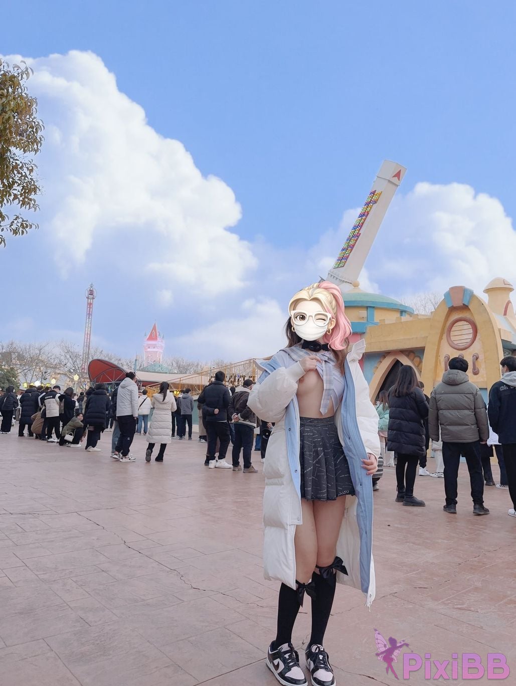 OtherXXX Ancheng1121 Top white tiger loli selfie Writing and shooting benefits Pure version of private photos PixiBB.COM 033