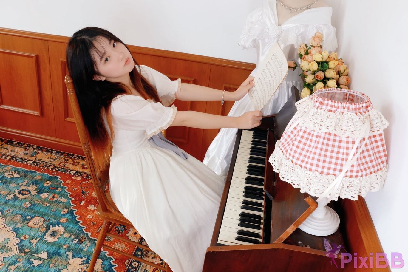 OtherXXX Ancheng1121 Top white tiger loli selfie Writing and shooting benefits Pure version of private photos PixiBB.COM 149