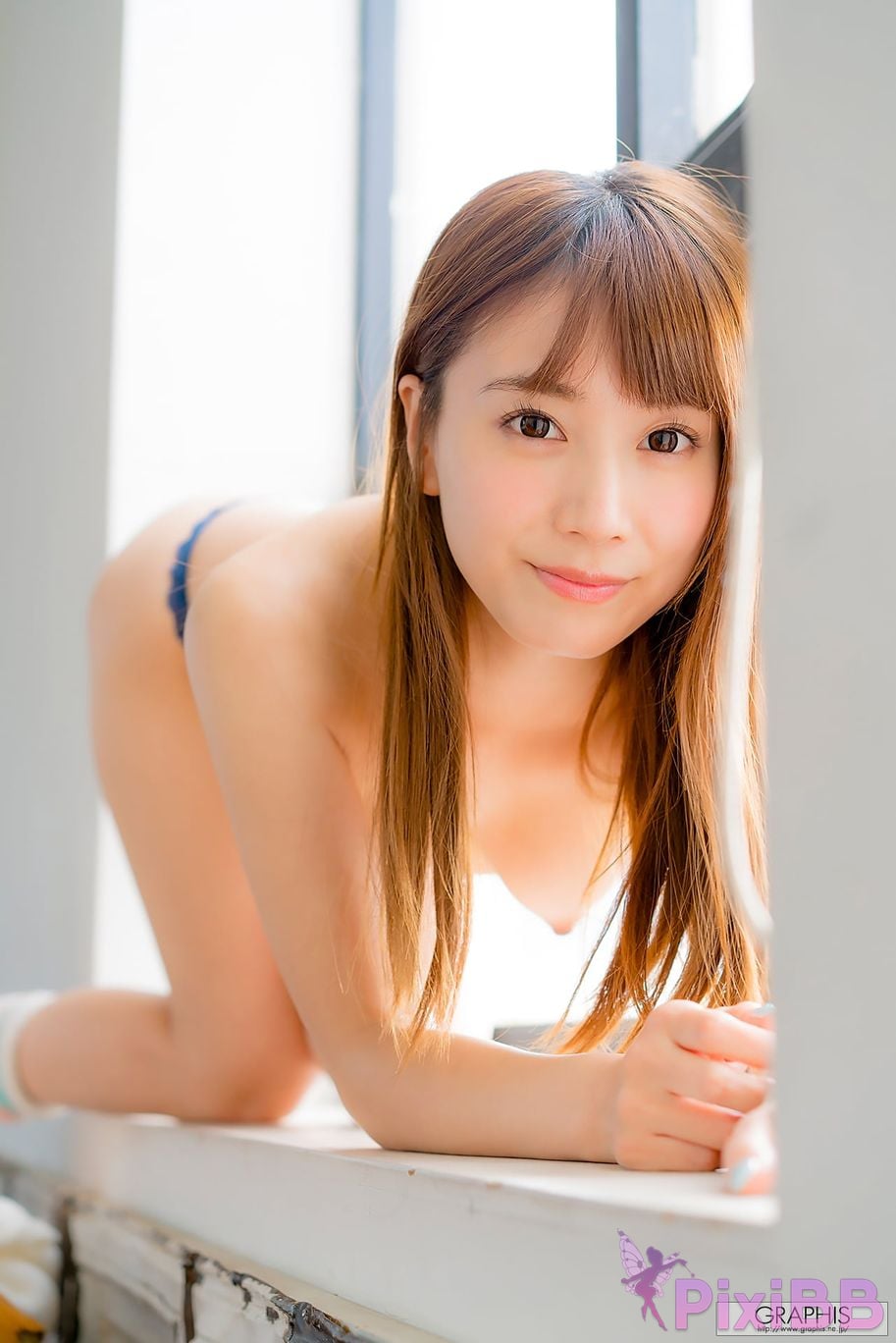 Japanese Idol Minami Hatsukawa Graphis Gals No.427 Be With You PixiBB.COM 022