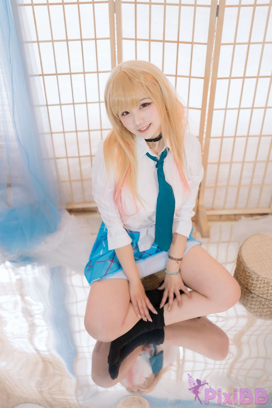 Coser a ban jintian hen kaixin x PixiBB.COM 001