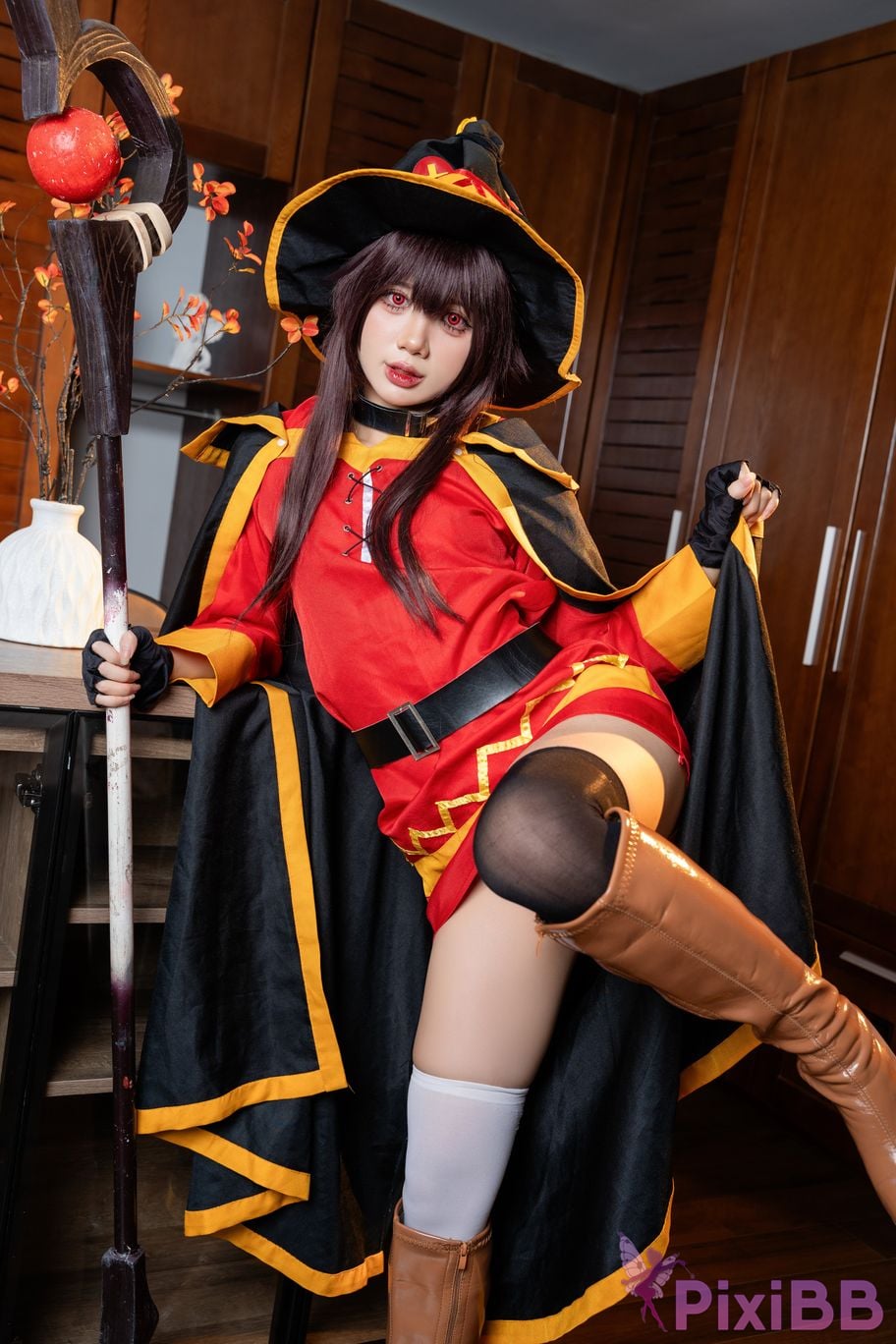 Coser PoppaChan Konosuba Megumin PixiBB.COM 039