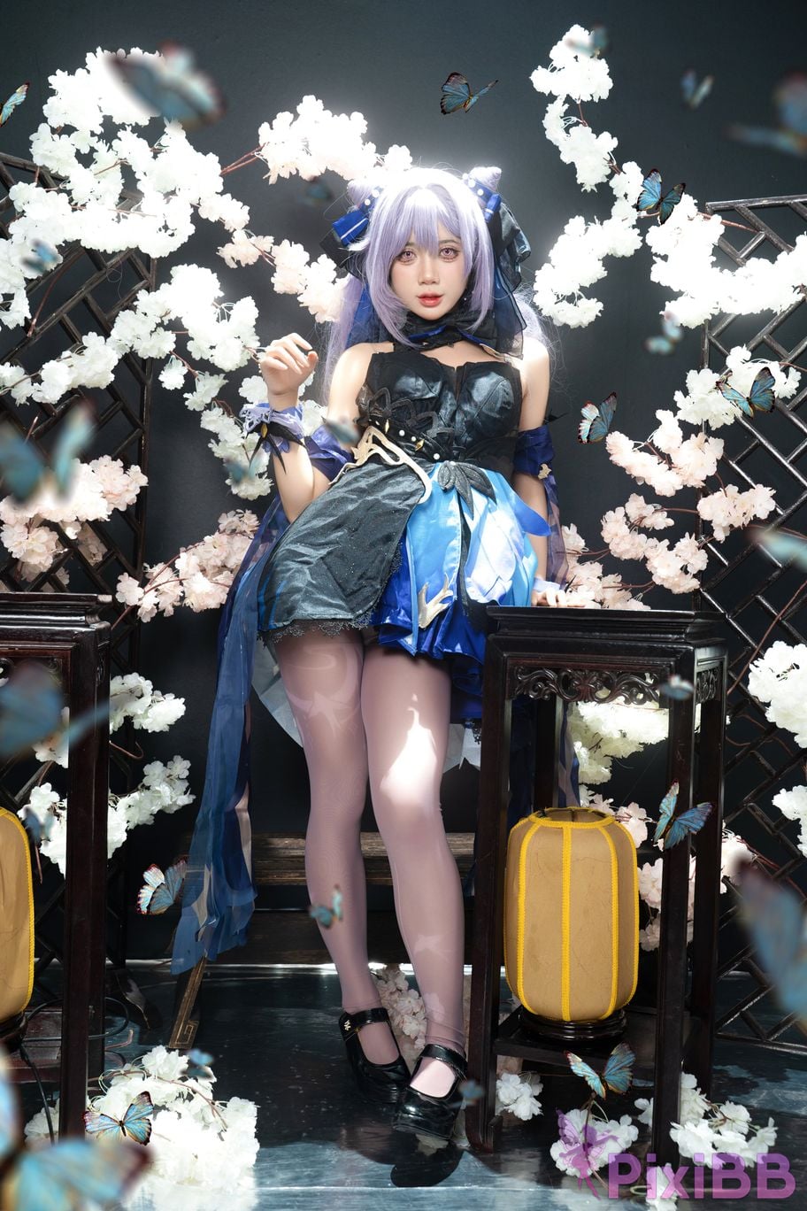 Coser PoppaChan Keqing PixiBB.COM 001