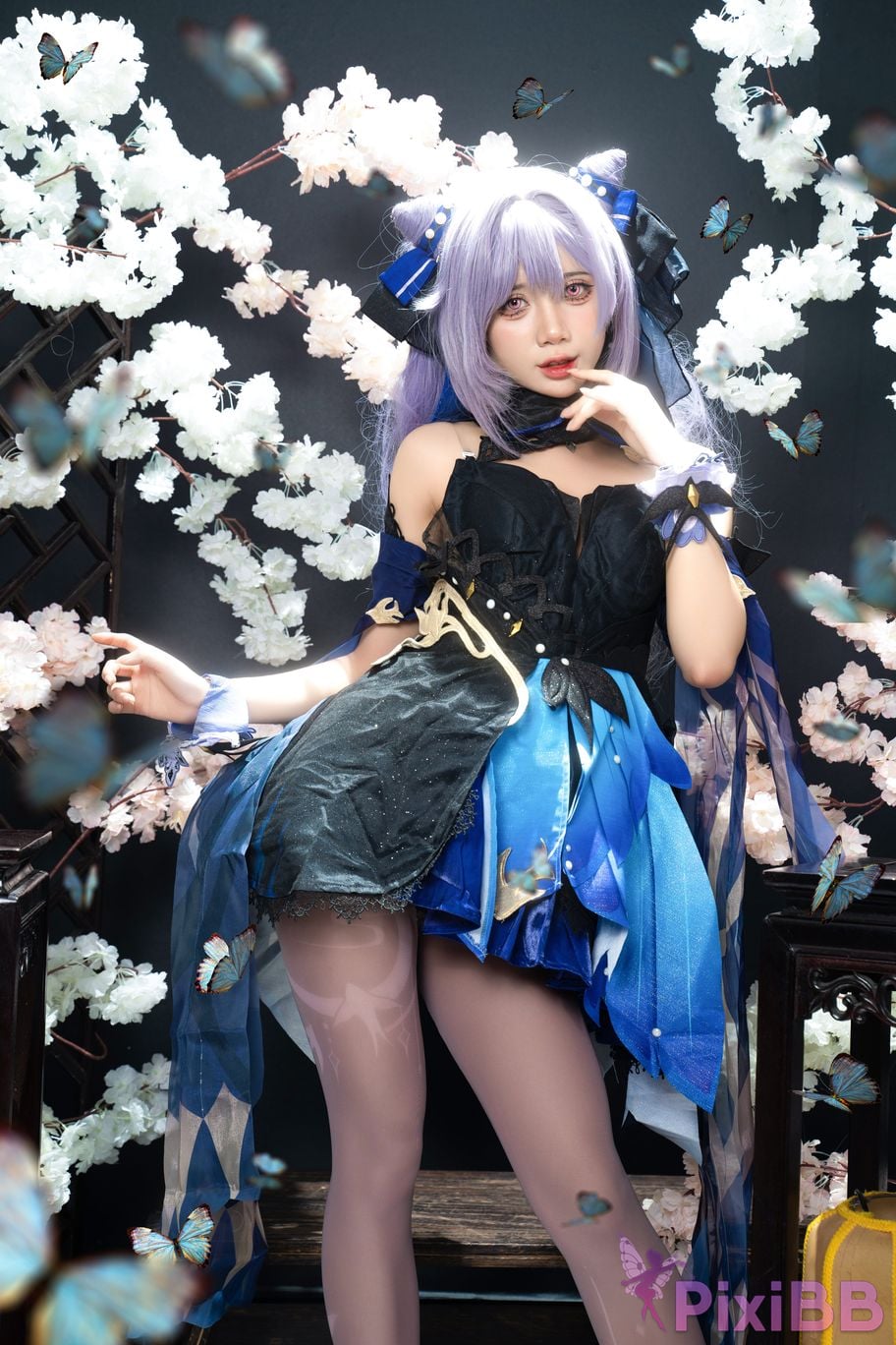 Coser PoppaChan Keqing PixiBB.COM 004