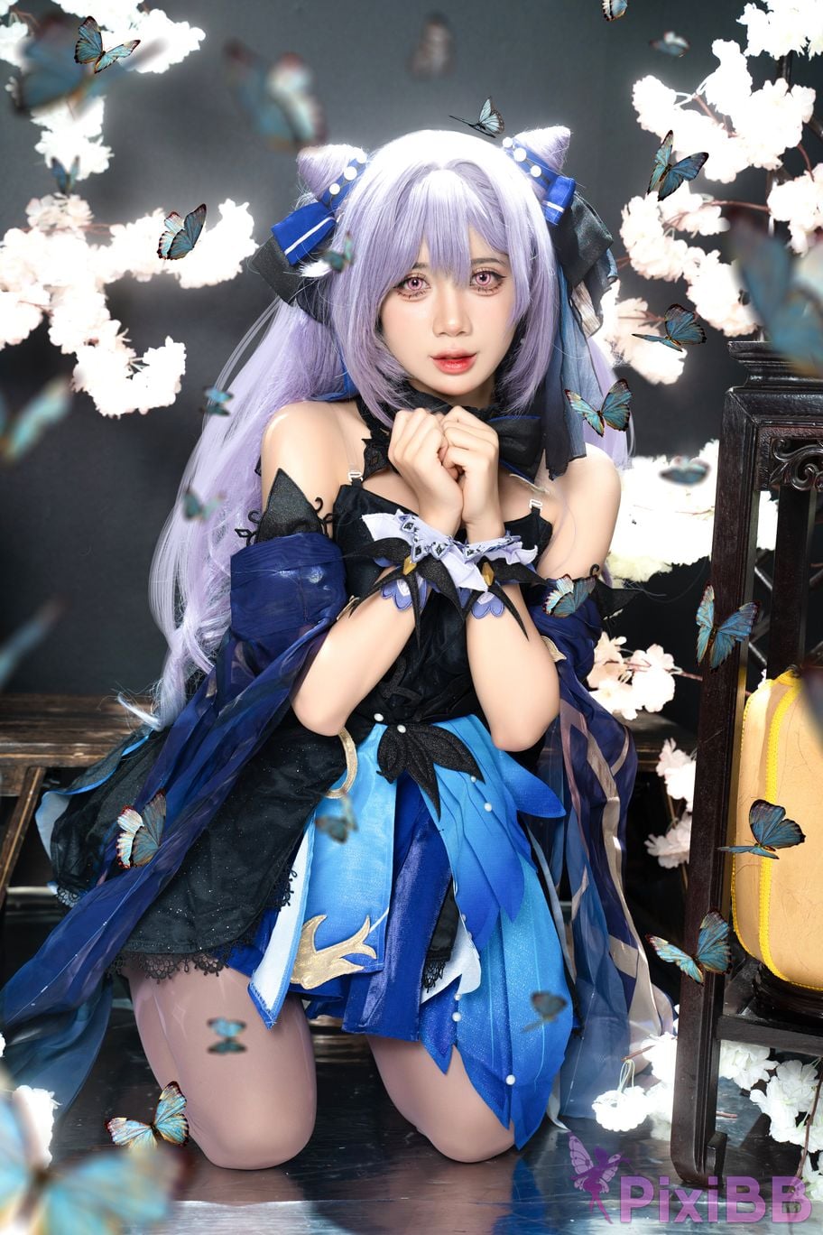 Coser PoppaChan Keqing PixiBB.COM 006
