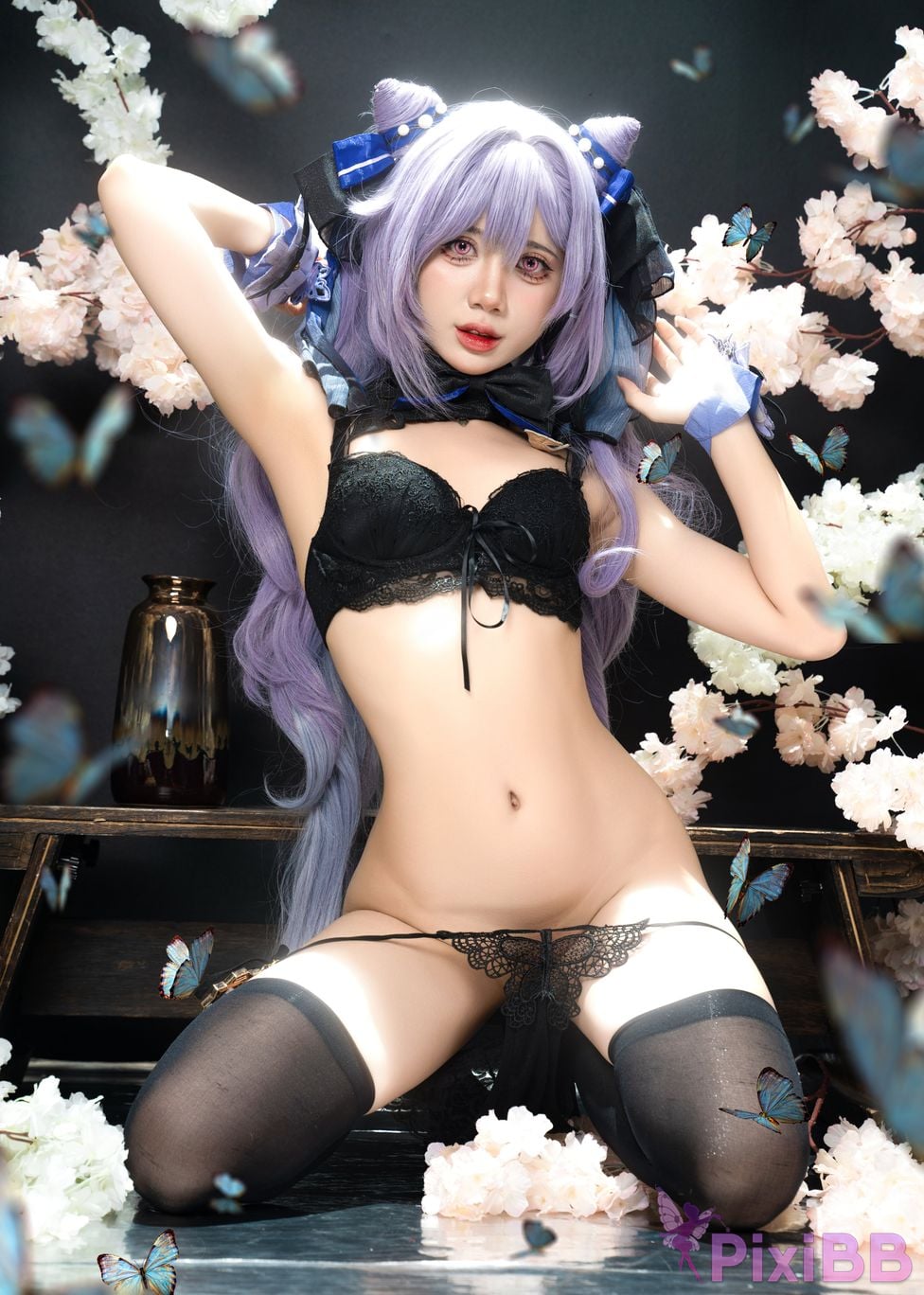 Coser PoppaChan Keqing PixiBB.COM 007