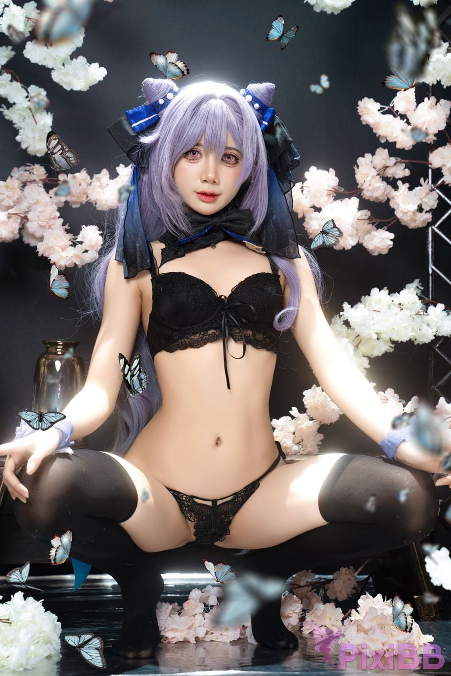 Coser PoppaChan Keqing PixiBB.COM 008