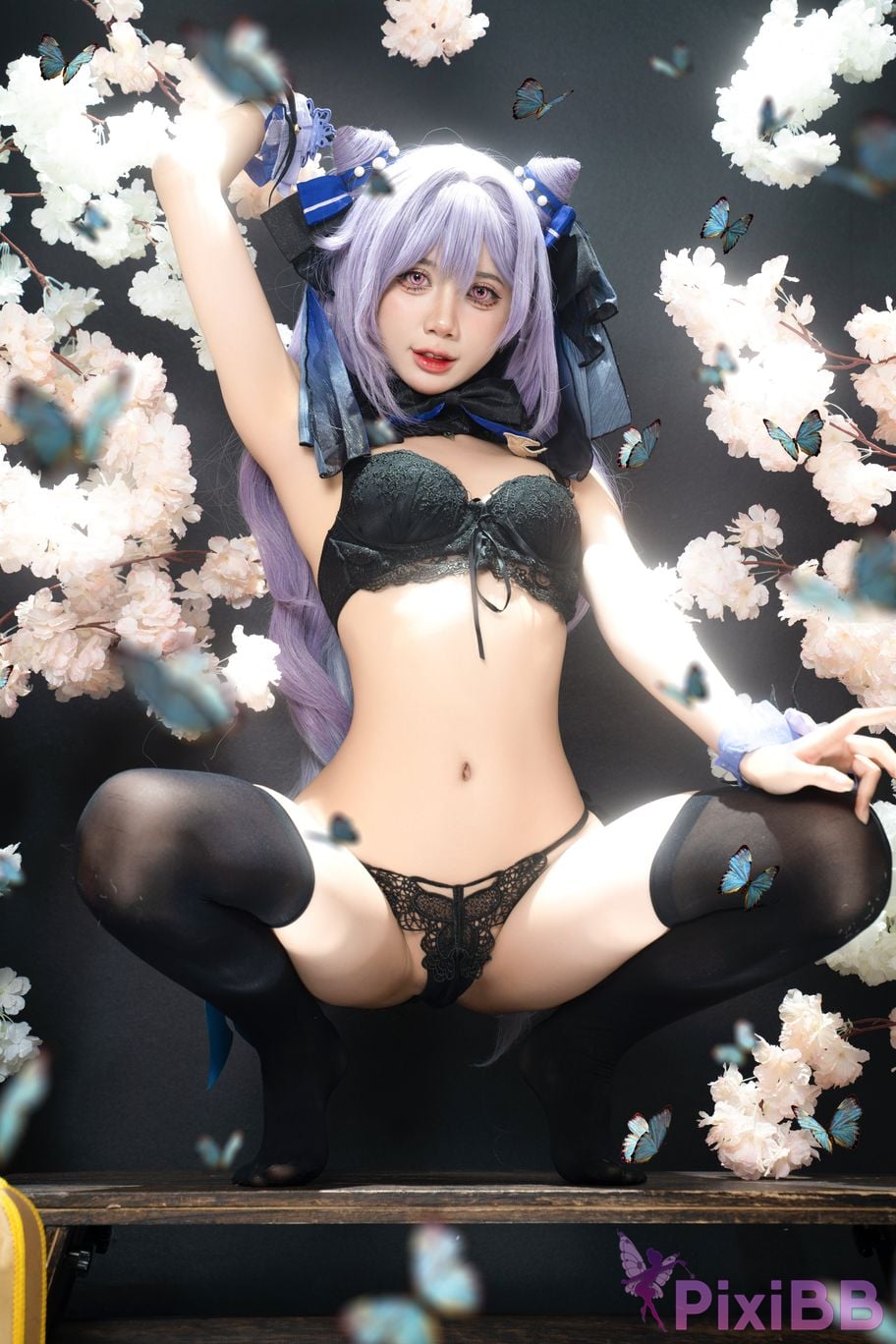 Coser PoppaChan Keqing PixiBB.COM 009