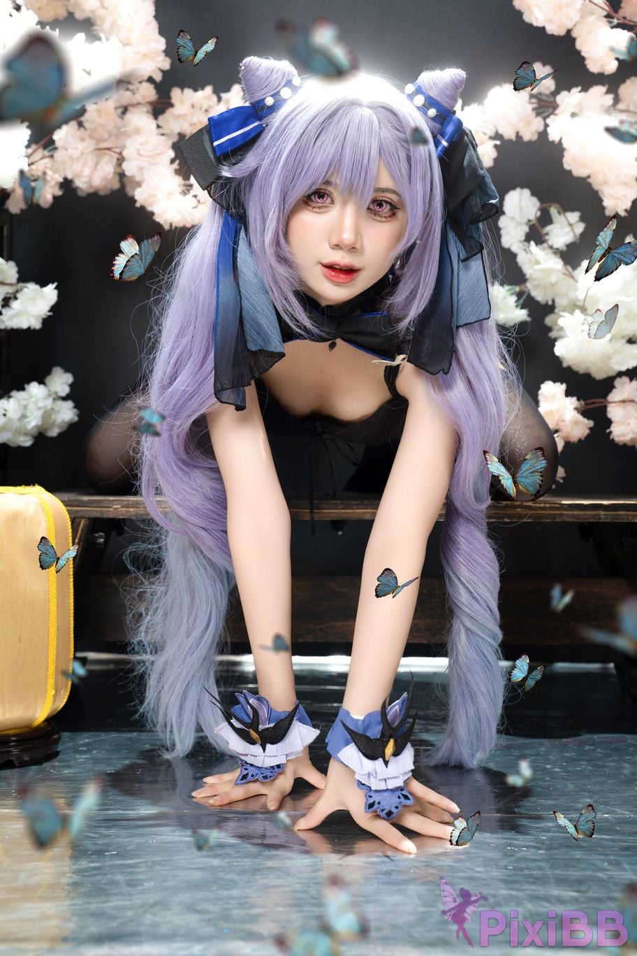 Coser PoppaChan Keqing PixiBB.COM 010
